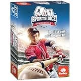 FoxMind Games: Sports Dice, Baseball, Roll it out of the Park, Easy to Learn, Fun to Play, Play with Up to 4 Players, For Ages 7 and up