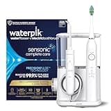 Waterpik Sensonic Complete Care Water Flosser and Rechargeable Electric Toothbrush Combo Set for Teeth Cleaning and Flossing, CC-04, White, Packaging May Vary