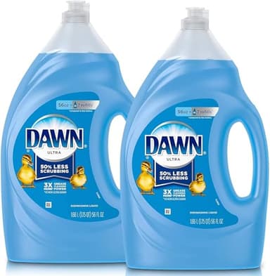 Dawn Dish Soap Ultra Dishwashing Liquid, Dish Soap Refill, Dish Detergent Liquid, Original Scent, 56 Fl Oz (Pack of 2)