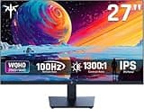 KTC 27 Inch QHD(2560 * 1440) 100Hz Computer Monitor - IPS Panel, Anti-Blue Light Screen, 100% High Color Gamut, 123% sRGB, Support FreeSync and GSync, PC Monitor for Casual Gaming and Working