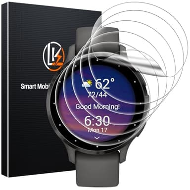 LK 6 Pack for Garmin Venu 4/ Venu 3s Screen Protector 41mm - Anti-Scratch, Self-Healing Soft TPU Screen Protector for Garmin Venu 41mm, Bubble Free, HD Transparent, Touch Sensitive