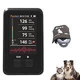 Pepultech Veterinary Automatic Blood Pressure Monitor for Cat Dog,Rechargeable Animal BP Monitor with 3.5inch Display, 1000 Data Memory, Accurate Results & Silent Operation (1 Cuff (6-11cm))