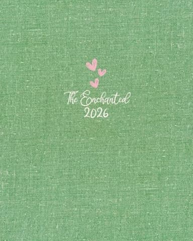 The Enchanted: Pre-Made Bullet Dotted Journal, a Dot Grid Notebook and Premade Dotted Planner