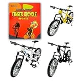 kidbeile BMX Finger Bikes 3-Pack Metal Mini BMX Bicycle Toys for Collectors, Kids Toys for Creative Game Favors Gifts