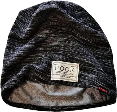 LukyTrge EMF Protection Beanies Cap, Unisex Faraday Hat, Microwave Radiation Blocking Stretch Cap Black