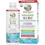 MaryRuth's Kids Multivitamin Liposomal | Vegan, Sugar-Free Vitamins for Kids | Ages 4+ | 2 Month Supply | 15.22 Fl Oz