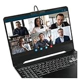 USB Center Webcam for PC - Built in Microphone Eye Cam, Auto Focus 2MP Middle Screen Cam