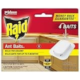 Raid Ant Killer Baits, For Household Use, Kills the Colony, Kills Ants for 3 Months, Child Resistant, 4 Count