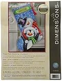Dimensions Crafts Needlecrafts Needlepoint Stocking Kit, Polar Pals