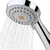 High Pressure Handheld Shower Head with Powerful Shower Spray against Low Pressure Water Supply Pipeline, Multi-functions, w/ 79'' Hose, Bracket, Chrome Finish