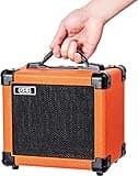 OBB Dual-Powered Bluetooth Guitar Amp, with 3-Year Warranty，Portable Electric Guitar Amplifier with 10W Speaker, Amplifier Includes Gain/Bass/Treble knob