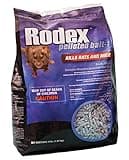 Rodex Warfarin 116348 Rodenticide Bait, Brown/A