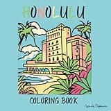 Honolulu Hawaii Coloring Book: Explore the magic of Honolulu with it's iconic landmarks, cultural events, beautiful beaches and delicious food (Vibrant Travel Series)