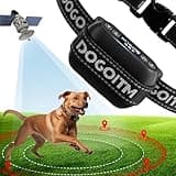 DOGOITM Wireless Dog Fence System, GPS Wireless Dog Collar with 3 Correction Mode, Pet Containment System with AI Smart Signal, Electric Dog Fence Collar for Outdoor Use Only