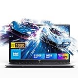 ACEMAGIC 15.6" Laptop with N97 Processor(Up to 3.6GHz), 16GB RAM 512GB SSD Laptop, Windows 11 Traditional Laptop Lomputer with Numeric Keyboard, FHD Screen, Webcam, Light&Thin