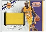 2017 Panini Threads Kobe Bryant 5x7 Jumbo Game Used Jersey Patch Card