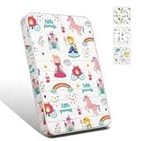 Moonlightfamily 3" Mini Crib Mattress, 38"x24" High-Density Supportive Foam, Edge Reinforcement Design, Odorless and Steady, Princess