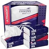 Tissuflex Ultrasoft Facial Tissue Travel Packs - 4 Soft Packs, 140 Tissues per Pack (560 Total), 2-Ply | Perfect for Any Space & Vehicle | Portable, Convenient, Made in USA