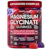 Chewable Magnesium Glycinate Gummies Sugar Free – 400mg Chewable Magnesium Gummies for Adults with 200mg Malate, Vitamin B6, Zinc and Vitamin D3, Vegan Chews for Wellness