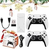 ZWXYVUT Retro Game Stick-2025 GD10 PRO Game Stick Console 2.4G Double Wireless Controller Game 4K 41000 Games 128GB Retro Games Christmas Gift (128G)