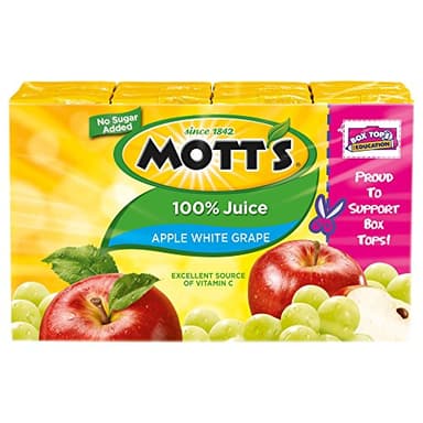 Mott's 100% Juice, Apple White Grape, 6.75 oz