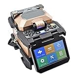 QIIRUN Fiber Optic Fusion Splicer with 4.3-inch Touch Screen, Optical Fiber Fusion Splicer Kit Features 7s Splicing and 18s Heating- 6481B Series