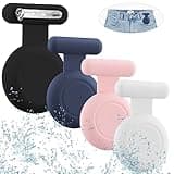 Waterproof Air Tag Holder for Kids (4 Pack), Hidden Air Tag Case with Pin, GPS Tracker Clip Compatible with Apple Airtag, Suitable for Toddlers, Children, Elderly, Clothing, Backpack, Luggage.