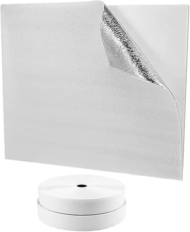 DOITOOL Attic Fan Cover, Whole House Insulation Cover for Vents with Adhesive Veclro Strips, Attic Door Insulation for Ceiling Fan Vent Shutter, Fits Up to 50.78 x 37.4 inch (129 x 95cm)