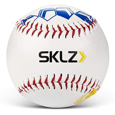 SKLZ Pitch Training Baseball with Finger Placement Markers, White, 1