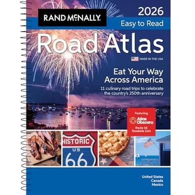 2026 Rand McNally Easy to Read Midsize Road Atlas