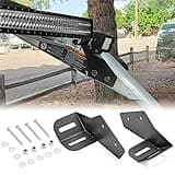 UTV Front Roof Windshield Light Bar and Pods Multi Mount Hole Bracket No Drilling Need Compatible with Can Am Maverick X3 and X3 Max 2017-2025 all Models