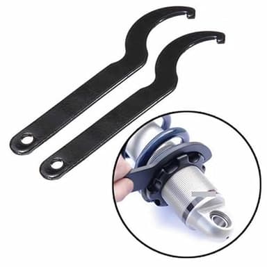 H-YEEU 2Pcs Universal Motorcycle Shock Absorber Pre Load Spanner Wrench Tool Fit for Honda Kawasaki Yamaha ATV Snowmobile Dirt Bike Motocross