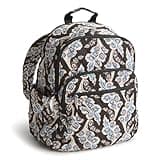 Vera Bradley Women's Performance Twill Bancroft Backpack, Calyx + Quill Black, One Size