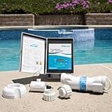 XtremepowerUS Saltwater Pool Chlorine Generator Salt Water Up to 40,000 Gallons Pools Chlorinator Flow Switch 40K Salt Chlorine w/Cleaning Stand