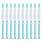 EZGO 10 Pack Teeth Whitening Gel Refills 22% Bleaching Gel, No Sensitive Teeth Whitener, Great for Sensitive Tooth Whitening, Carbamide Peroxide Teeth Whitening Gel, Mint Flavor (10X 3ML)