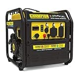 Champion Power Equipment 4250-Watt Dual Fuel RV Ready Portable Open Frame Inverter Generator with Quiet Technology