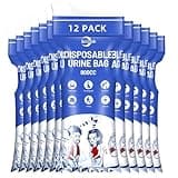 Disposable Urine Bags 900ML 12 Pieces, Emergency Portable Pee Bags for Women Men, Travel Urinal Bag, Unisex Urinal Toilet Bag for Road Trips Camping Hiking Traffic Jams, Emergency Vomit and Urine Bags