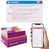 Pediatrics Flash Cards – No Fluff – Only Essential Info for Nursing School – 2025 NCLEX ATI HESI Review LPN RN Flash Cards (222 Cards)