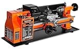 WEN 7-by 16-Inch Benchtop Metal Lathe, Variable Speed, Two Direction (ML716)