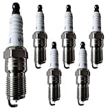 HiVehicle V7424 Iridium Spark Plugs – Replacement of #7397 TR5IX (6 Pack)