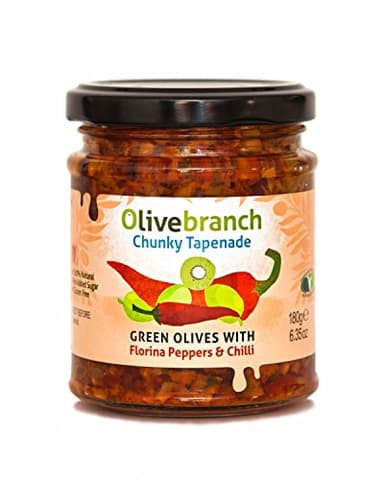Olive Branch Olive Tapenade with Florina Peppers & Chilli 180g