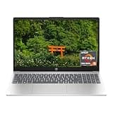 HP 15.6 inch Laptop, HD Touchscreen Display, AMD Ryzen 5 7520U, 8 GB RAM, 512 GB SSD, AMD Radeon Graphics, Windows 11 Home, Natural Silver, 15-fc0499nr