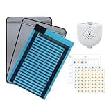 Bedwetting Alarm Pad for Boys and Girls, USB Rechargeable, Pee Alarm with Music Optional and Volume Control, Potty Training Urinary Mat for Children,Black