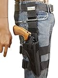 Barsony Tactical Leg Holster for COLT Python Right