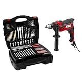 Skil 7.5 Amp 1/2-in Corded Hammer Drill with 100pcs Drill Bit Set With Variable Speed- HD182002