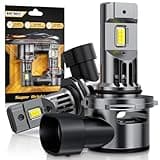 MIFMIA 9006 LED Bulb, 34000LM 800% Brighter, HB4 Bulb 6500K Cool White Plug and Play IP68 Waterproof Interior Lights, Pack of 2