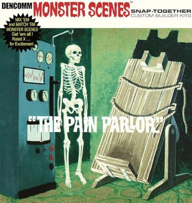 DENCOMM - Monster Scenes S1 - 1:13 Scale Model Kit - The Pain Parlor: 55th Anniversary Limited Edition