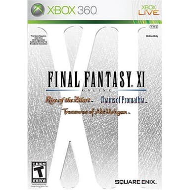 Final Fantasy XI: Chains of Promathia, Rise Of The Zilart, Treasures of Aht Urhgan - Xbox 360 (Renewed)