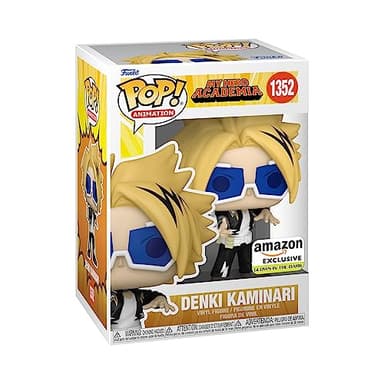 Funko POP! Animation: MHA - Denki Kaminari - Glow in The Dark - My Hero Academia - Collectable Vinyl Figure - Gift Idea - Official Merchandise - for Kids & Adults - Anime Fans