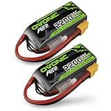 OVONIC 3s Lipo Battery 35C (Burst 70C) 2200mAh 11.1V Lipo Battery with XT60 Connector for Airplane RC Quadcopter Helicopter FPV Drone(2pcs)